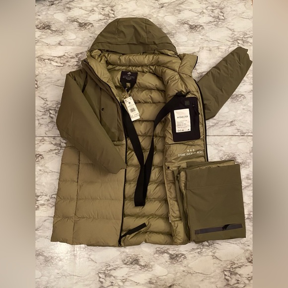 NWT Women’s Adidas MYSHELTER COLD.RDY Parka Green - Picture 10 of 14